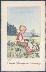 Künstlerkarte - Luise Scherbauer - Namenstag