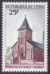 Kongo 1970  Kirche in Linzolo
