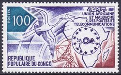 Kongo 1973  Post- und Fernmeldeunion