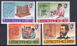 Lesotho 1976  100 Jahre Telefon