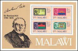 Malawi 1979  100. Todestag von Rowland Hill