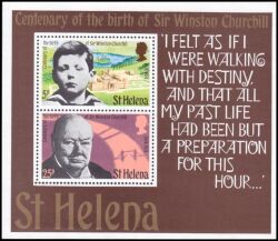 St. Helena 1974  100. Geburtstag von Winston Spencer Churchill