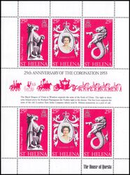 St. Helena 1978  25. Jahrestag der Krnung von Knigin Elisabeth II.