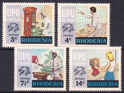 Simbabwe 1974  100 Jahre Weltpostverein (UPU)