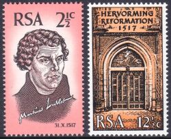 Südafrika 1967  450. Jahrestag der Reformation
