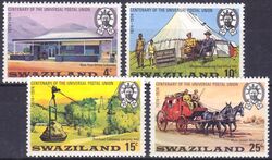 Swaziland 1974  100 Jahre Weltpostverein (UPU)