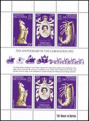 Tristan da Cunha 1978  25. Jahrestag der Krnung von Knigin Elisabeth II.