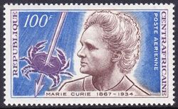 Zentralafrika 1968  100. Geburtstag von Marie Curie