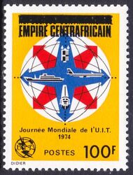 Zentralafrika 1974  Weltfernmeldetag