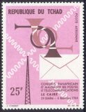 Tschad 1964  Kongreß der Post- und Fernmeldeunion