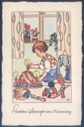Künstlerkarte - Luise Scherbauer - Namenstag