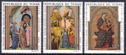 Tschad 1970  Weihnachten: Gemälde italienischer Meister