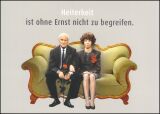 2011  Postamtliches Erinnerungsblatt - Loriots Wohlfartsmarken