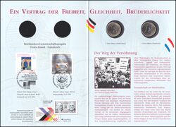 2003  Erinnerungsblatt - Deutsch-Franzsische Zusammenarbeit
