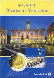 2007  Erinnerungsblatt - 50 Jahre Rmische Vertrge
