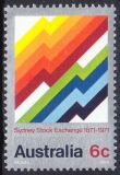 Australien 1971  100 Jahre Effektenbörse