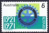 Australien 1971  50 Jahre Rotary-Club