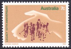 Australien 1973  50 Jahre LEGACY-Organisation