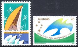Australien 1975  Unabhängigkeit von Papua Neuguinea