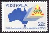 Australien 1981  50 Jahre Service-Club für die Jugend