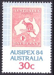 Australien 1984  Internationale Briefmarkenausstellung AUSIPEX `84