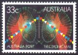 Australien 1985  Elektronische Postübermittlung