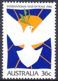 Australien 1986  Internationales Jahr des Friedens