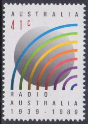 Australien 1989  50 Jahre Kurzwellensender "Radio Australia"