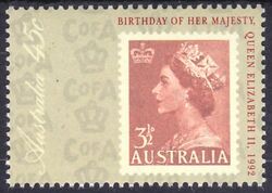 Australien 1992  66. Geburtstag von Knigin Elisabeth II.
