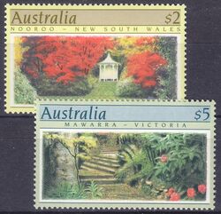 Australien 1989  Freimarken: Gartenanlagen