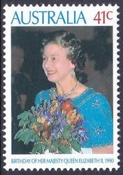 Australien 1990  64. Geburtstag von Knigin Elisabeth II.