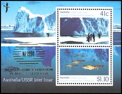 Australien 1990  Intern. Briefmarkenausstellung NEW ZEALAND `90