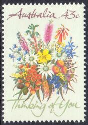 Australien 1990  Grußmarke