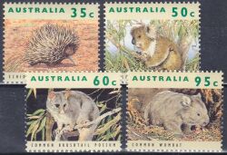 Australien 1992  Freimarken: Gefährdete Tiere