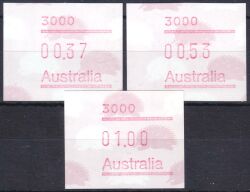 Australien 1987  Automatenmarken: Ameisenigel