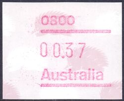 Australien 1987  Automatenmarke: Ameisenigel