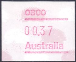 Australien 1987  Automatenmarke: Ameisenigel