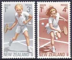 Neuseeland 1972  Gesundheit: Tennis