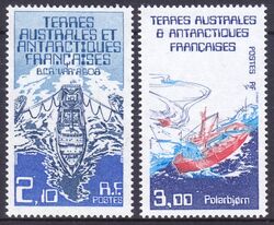 Franz. Antarktis 1986  Schiffe