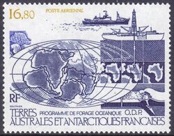 Franz. Antarktis 1987  Ozeanisches Erdl-Bohrprogramm
