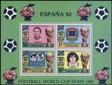 Tansania 1982  Fußball Weltmeisterschaft in Spanien
