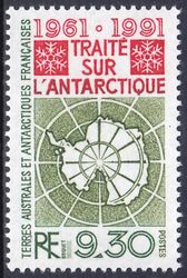 Franz. Antarktis 1991  30 Jahre Antarktisvertrag
