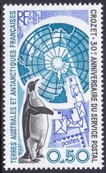 Franz. Antarktis 1991  30 Jahre Postdienst