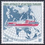 Franz. Antarktis 1993  Das Forschungsschiff...