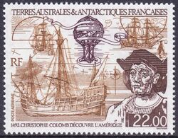 Franz. Antarktis 1992  500. Jahrestag der Entdeckung von Amerika