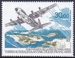 Franz. Antarktis 1993  Einweihung des neuen Flugplatzes