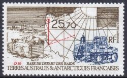 Franz. Antarktis 1993  Basislager D 10 für Expeditionen