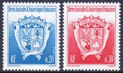 Franz. Antarktis 1993  Freimarken: Wappen