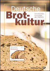 2018  Postamtliches Erinnerungsblatt - Deutsche Brotkultur