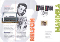 2018  Postamtliches Erinnerungsblatt - Nelson Mandela